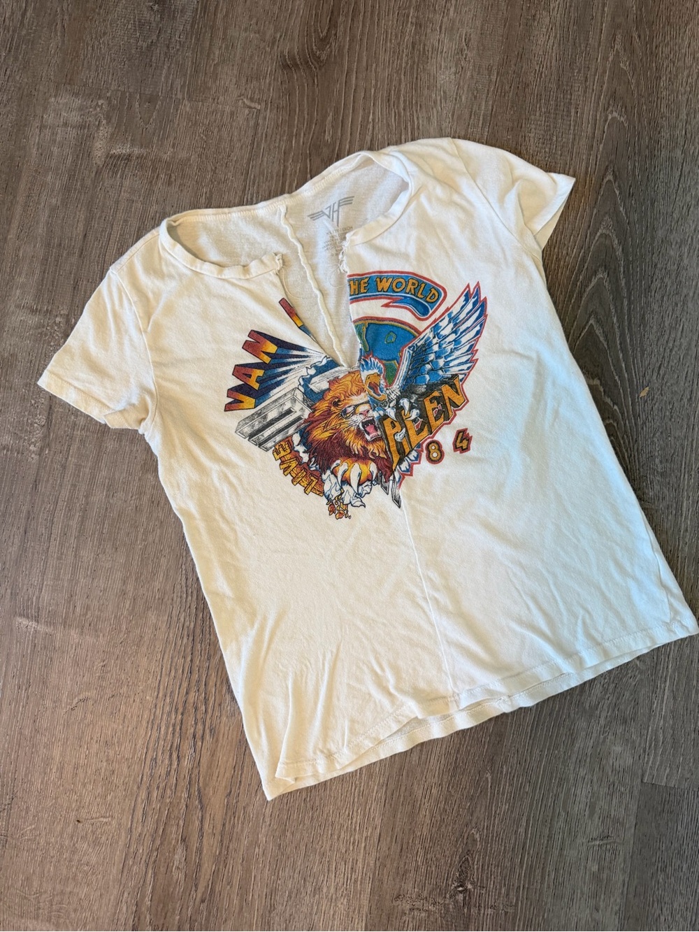 Van Halen Vintage Split Tee